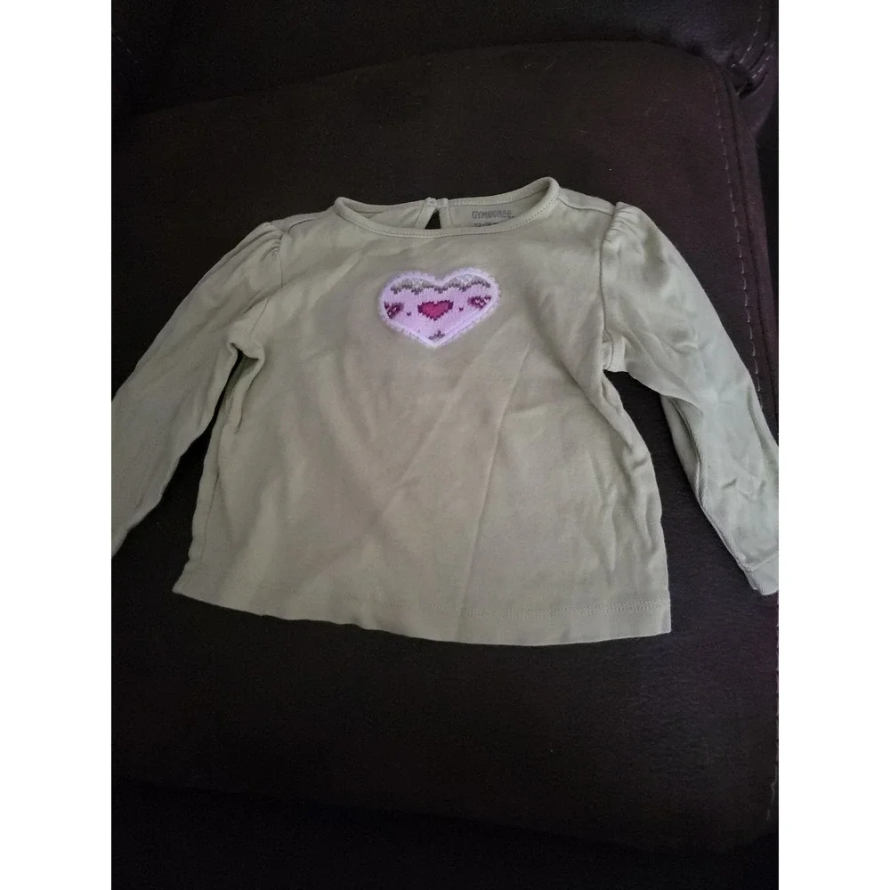 Gymboree gingerbread girl top‎ and plaid dress size 12 18 months